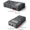 Techly I-CT PRO-POECK võrgukaabli tester PoE tester Must, Hall