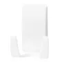 Raseerijahoidja Tesa Powerstrips Waterproof Wave, kleepuv vannitoakinnitus, veekindel disain, valge