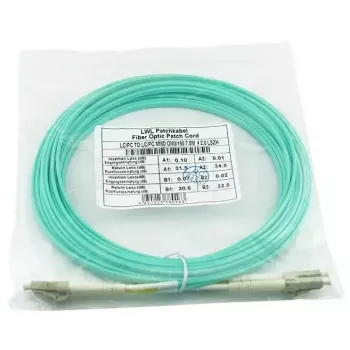 BlueOptics InfiniBand fiiberoptiline kaabel 7,5 m 2x LC LC/APC roheline