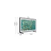 Samsung The Frame GQ32LS03CBU 81.3 cm (32-tolline) Full HD nutiteler Wi-Fi must