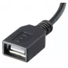 Micro USB kaabel Akasa AK-CBUB25-15BK 0.15m