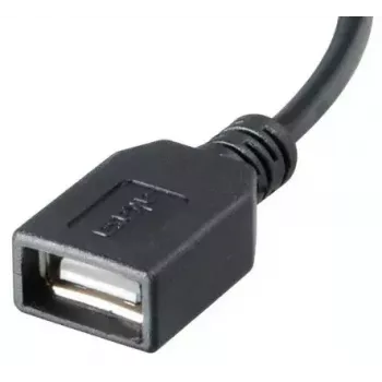 Micro USB kaabel Akasa AK-CBUB25-15BK 0.15m