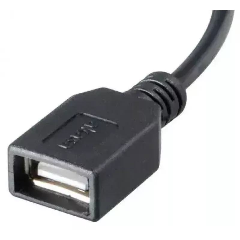 Micro USB kaabel Akasa AK-CBUB25-15BK 0.15m