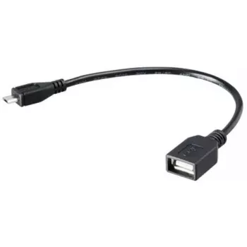 Micro USB kaabel Akasa AK-CBUB25-15BK 0.15m