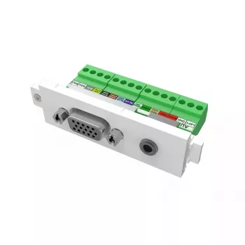Pistikupesa VGA + 3,5 mm Vision TC3 VGAF3.5MM