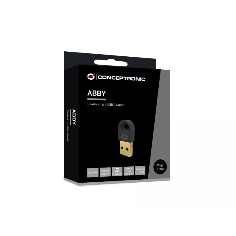 Conceptronic ABBY16B Bluetooth 5.3 USB-adapter