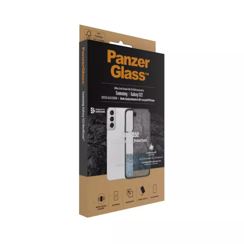 HardCase Cover PanzerGlass Samsung Galaxy S22 läbipaistev