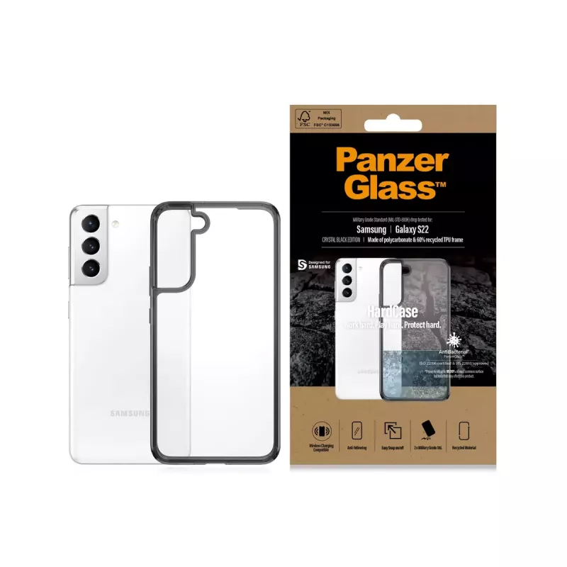 HardCase Cover PanzerGlass Samsung Galaxy S22 läbipaistev