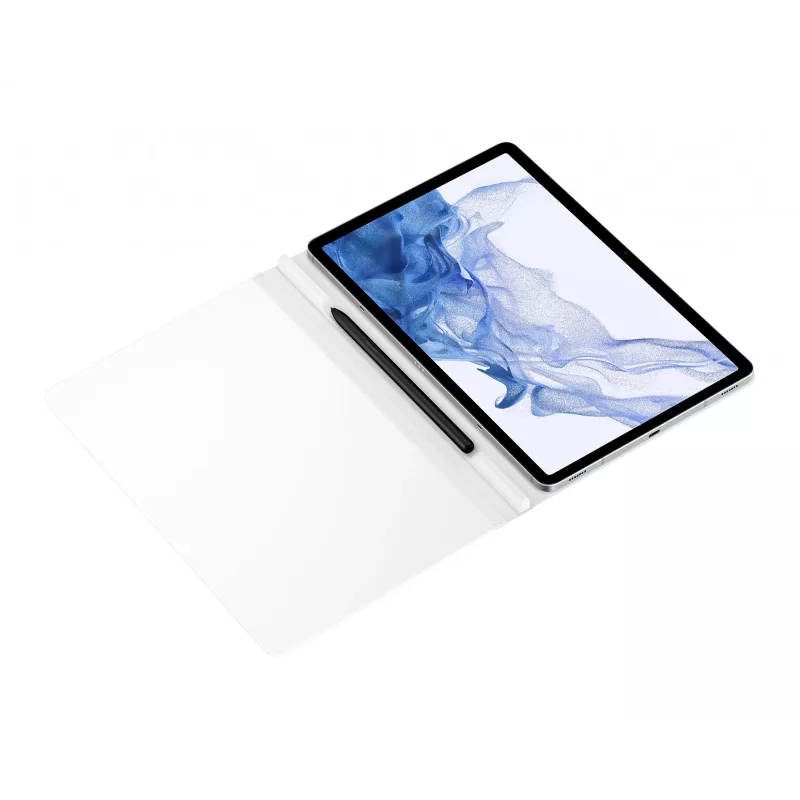 Folio ümbris Samsung EF-ZX700P 11 tolli valge Galaxy Tab S8 S7 jaoks