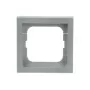 Seinakatteplaat Busch-Jaeger 1721-183K Hõbedane — termoplast, kruvivaba, 80×80 mm, 11 mm