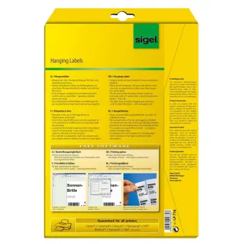 Printer Label Valge Sigel LP716