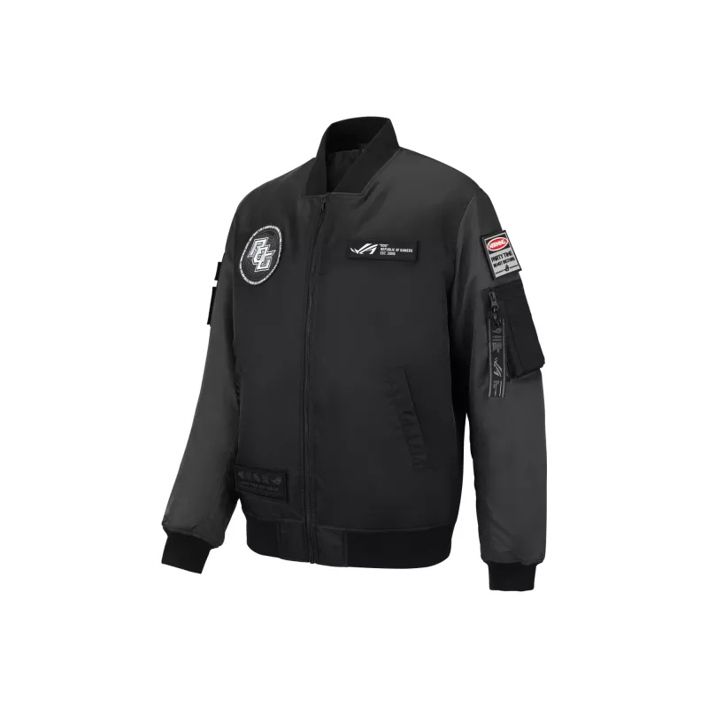 Bomber-jakk ASUS ROG Cosmic Bomber Meeste Tavaline Istuvus Pikad Varrukad