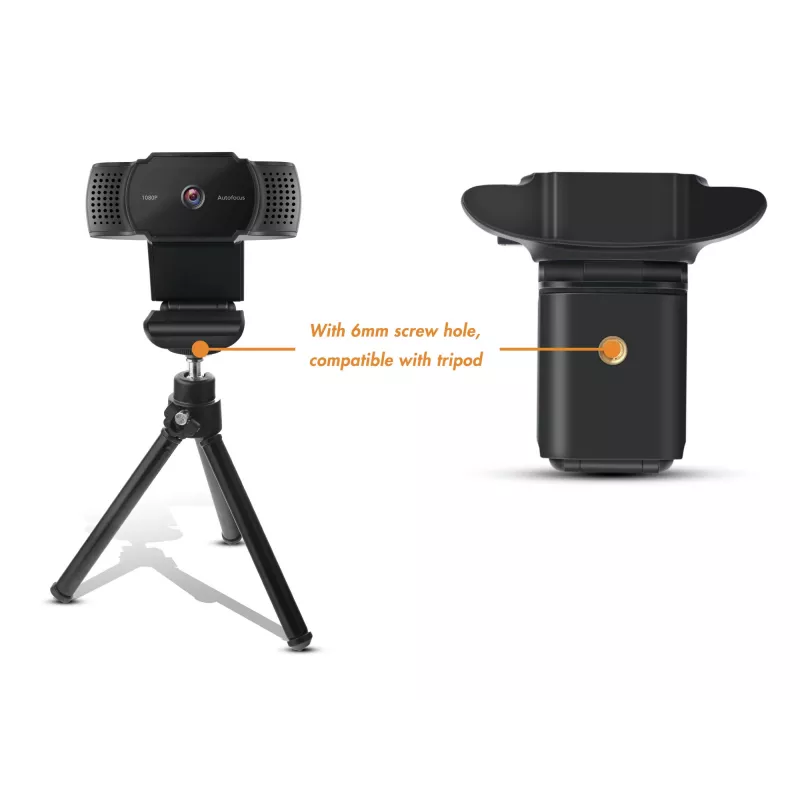 Conceptronic AMDIS06B veebikaamera 1920 x 1080 pikslit USB 2.0 must