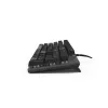 Hama MKC-650 klaviatuur Kontori USB QWERTZ Saksa Antratsiit, Must