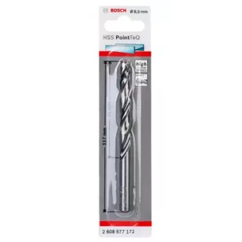 Keermepuuri otsik Bosch HSS Twist Drill Bits PointTeQ 8.5 mm