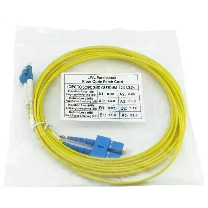 InfiniBand/kiudoptiline kaabel BlueOptics 047202G512000002M 2m 2x LC 2x SC LC/APC
