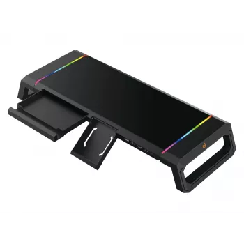 Conceptronic THORNE ERGO mängurimonitori alus, vabaltseisev, 10 kg, must