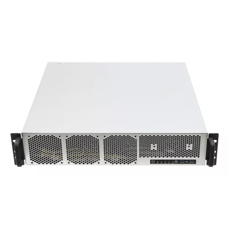 Serveri korpus ASRock 2U1G-B650 raami 2U, AMD B650 kiibistik, LGA 1718, 2×2,5-tollist sahtlit, 1000 W toiteplokk, DDR5, Aspeed AST2600, 5×USB-A, Gigabit Ethernet