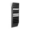 Kirjandusalus Durable FLEXIBOXX 12 riiulit Must
