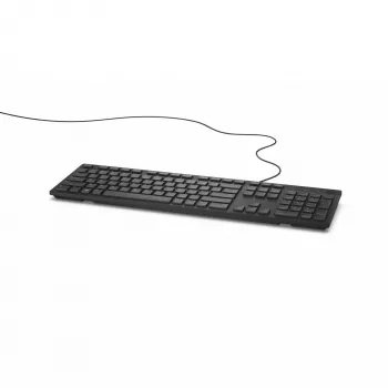 DELL juhtmega klaviatuur - KB216 - UK (QWERTY) - must - (RTL BOX)