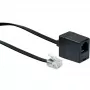 Võrgukaabel Schwaiger 10m RJ-11 - RJ-11 Must