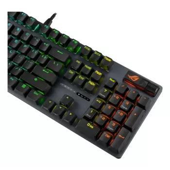 Mehaaniline mänguriklaviatuur ASUS ROG Strix Scope II X — täissuuruses, USB, RGB, Šveitsi paigutus, must