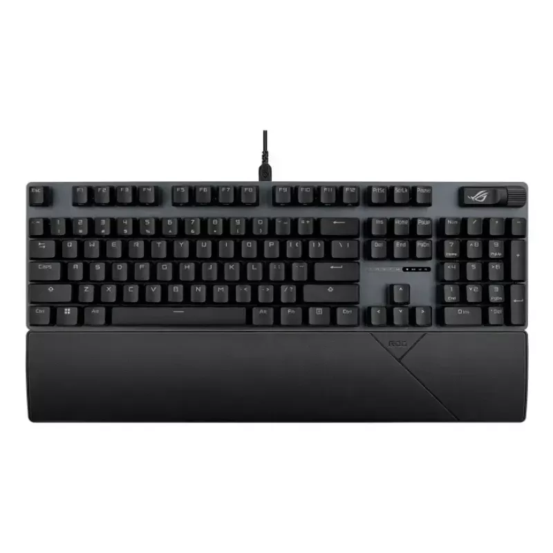 Mehaaniline mänguriklaviatuur ASUS ROG Strix Scope II X — täissuuruses, USB, RGB, Šveitsi paigutus, must
