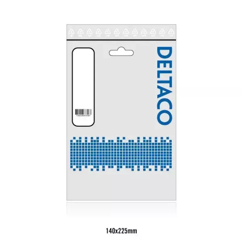 Võrgukaabel Deltaco TP-611 RJ-45 Cat6 1,5 m Hall