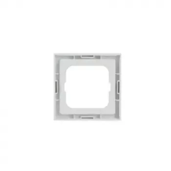 Elektrikatete plaat Busch-Jaeger 1721-884K, kruvivaba, valge, termoplast, 80 × 80 × 11 mm