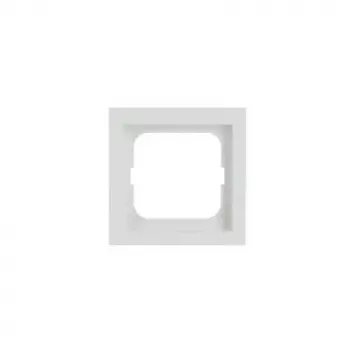 Elektrikatete plaat Busch-Jaeger 1721-884K, kruvivaba, valge, termoplast, 80 × 80 × 11 mm
