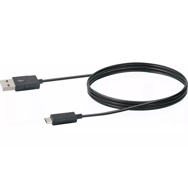 USB-kaabel Schwaiger LKW 120 M 1,2m USB A Micro-USB B Must