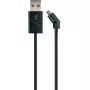 USB-kaabel Schwaiger LKW 120 M 1,2m USB A Micro-USB B Must