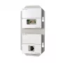 Pistikupesa RJ-45 + HDMI Kindermann 7456 000 543