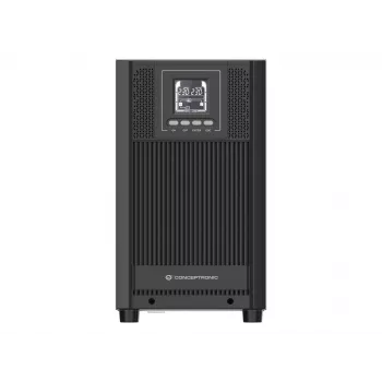Conceptronic ZEUS52E3K 3000VA 2700W võrgutoitega torn-UPS, IEC, topeltmuundusega (Online), 3 kVA, 2700 W, siinus, 220 V, 240 V