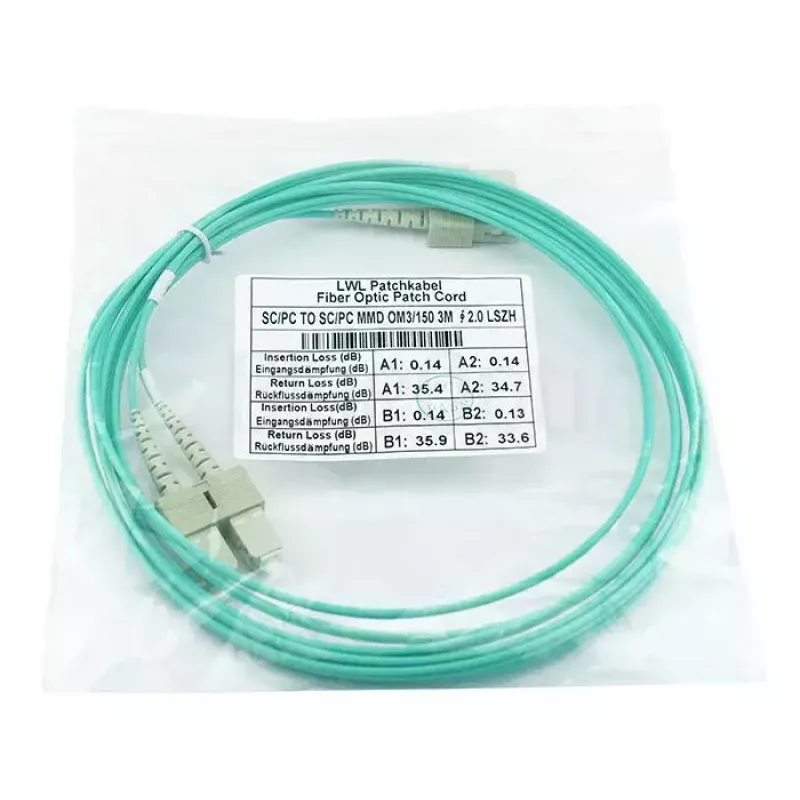 BlueOptics SFP3232EU10MK InfiniBand fiiberoptiline kaabel 10 m SC Aqua
