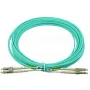 Fiiberoptiline kaabel BlueOptics AJ833A 0,5 m LC OM3 Aqua
