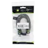 Techly 0,5 m kiire HDMI-kaabel Ethernet-toega A/A I/P Must ICOC HDMI-4-005