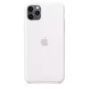 Silikoonümbris Apple iPhone 11 Pro Max jaoks — Silikoon, Valge, sobib 6,5 tolli