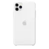 Silikoonümbris Apple iPhone 11 Pro Max jaoks — Silikoon, Valge, sobib 6,5 tolli