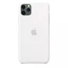 Silikoonümbris Apple iPhone 11 Pro Max jaoks — Silikoon, Valge, sobib 6,5 tolli