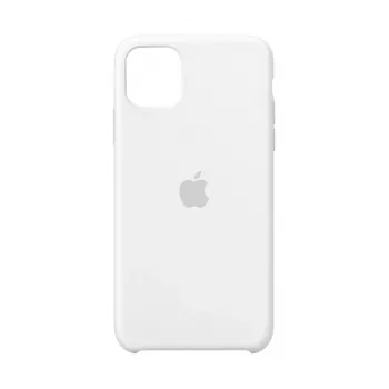 Silikoonümbris Apple iPhone 11 Pro Max jaoks — Silikoon, Valge, sobib 6,5 tolli