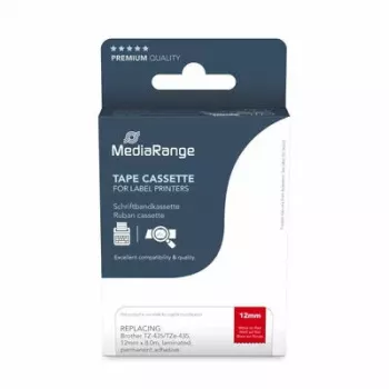 Printeririba MediaRange MRBTZ435 Valge 1,2 cm x 8 m