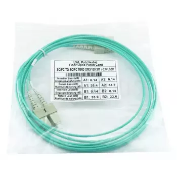 BlueOptics SFP3232EU7.5MK InfiniBand fiiberoptiline kaabel 7,5 m SC roheline