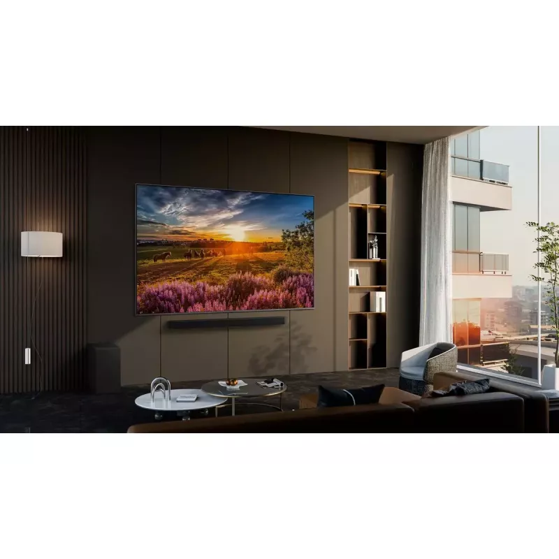 Samsung Q80D GQ75Q80DATXZG TV 190,5 cm (75 tolli) 4K Ultra HD nutiteler Wi-Fi hõbedane