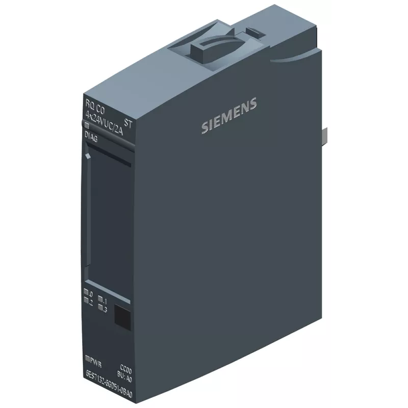 Siemens 6ES7132-6GD51-0BA0 toiteadapter/inverter Siseruumides Mitmevärviline