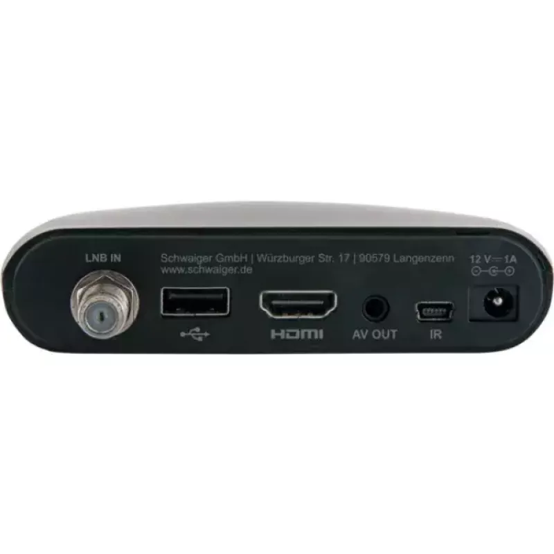 Digiboks Schwaiger DSR400HD Satelliit Full HD Must