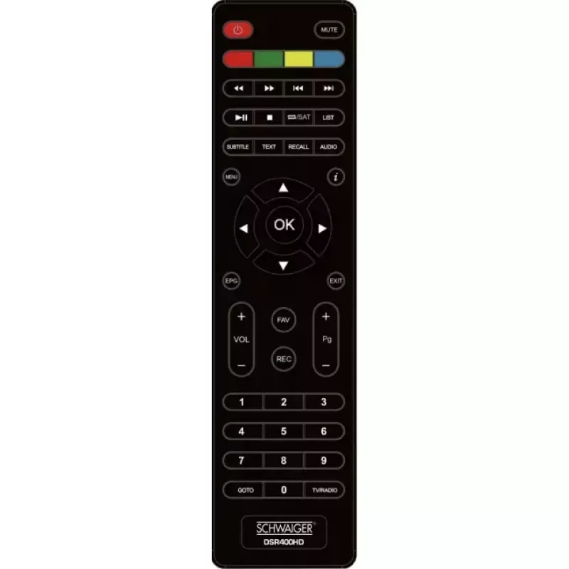 Digiboks Schwaiger DSR400HD Satelliit Full HD Must