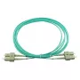 BlueOptics SFP3232EU0.5MK InfiniBand fiiberoptiline kaabel 0,5 m 2x SC Aqua