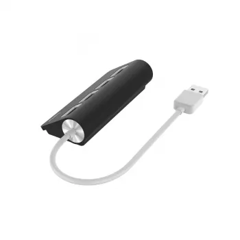 Hama USB-jaotur, 4 porti, USB 2.0, 480 Mbit/s, must