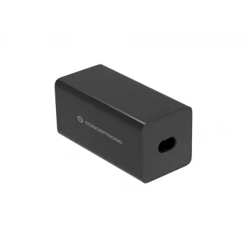 Conceptronic 6-pordiline 200 W GaN USB PD laadija koos USB-C laadimiskaabliga, USB-C x 4, USB-A x 2, QC 3.0, PD 3.1, PPS